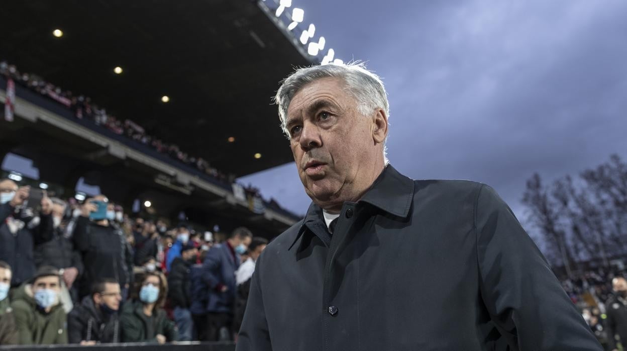 Ancelotti, en Vallecas