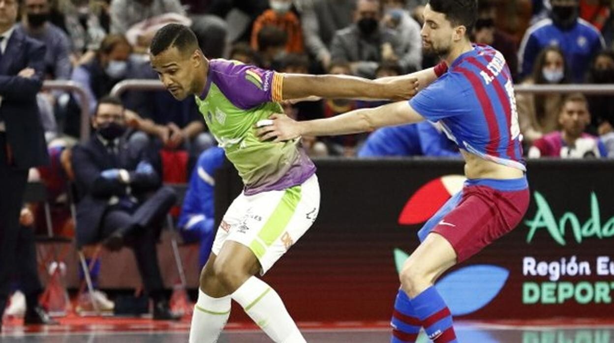 El Barça se corona en Jerez ante un brillante Palma Futsal