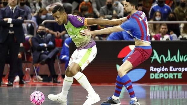 El Barça se corona en Jerez ante un brillante Palma Futsal