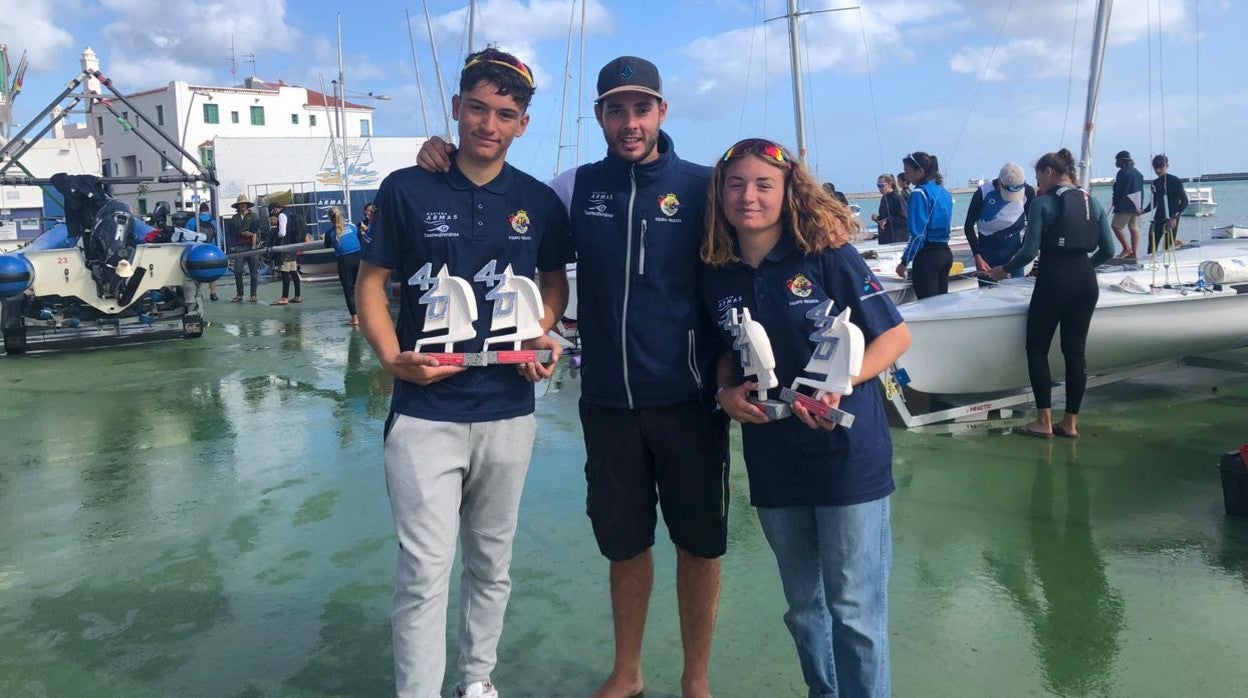 Andrea Stinga y Gabriel Gallego protagonistas del Campeonato de Canarias de 420