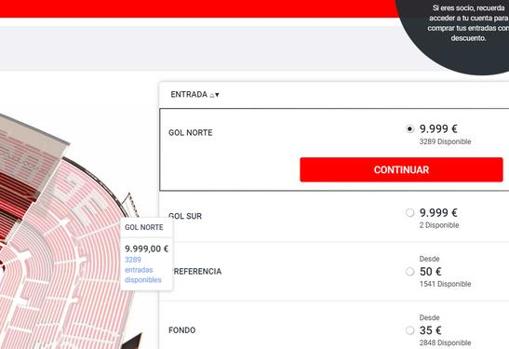 Entradas a 9.999 euros para ver al West Ham en Sevilla