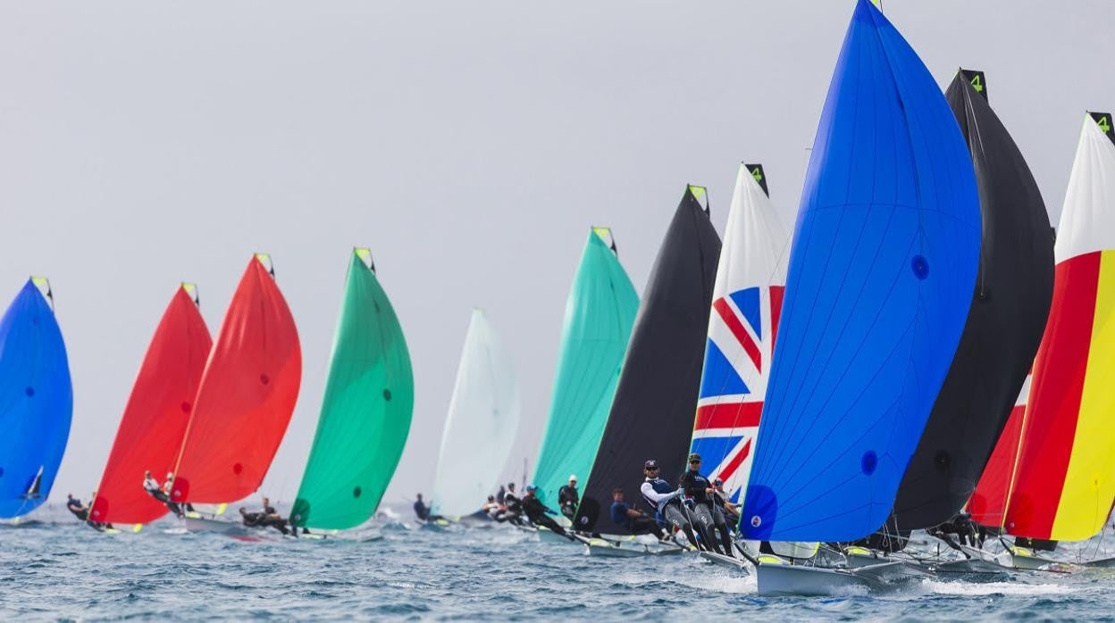 Espectáculo en Palma en la antesala del Trofeo Princesa Sofía