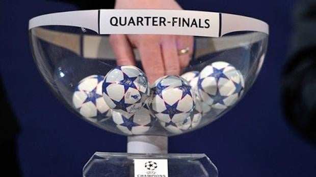 Horario y dónde ver en directo el sorteo de cuartos de final de la Champions