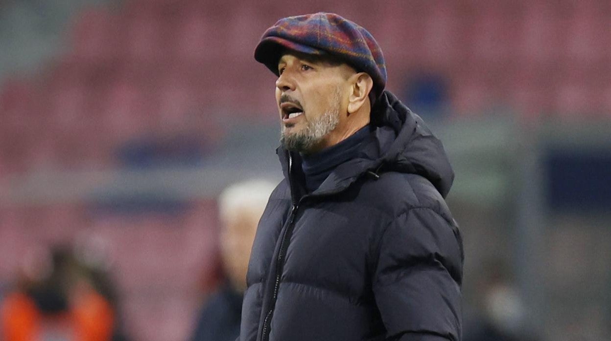 Mihajlovic, en un partido del Bolonia