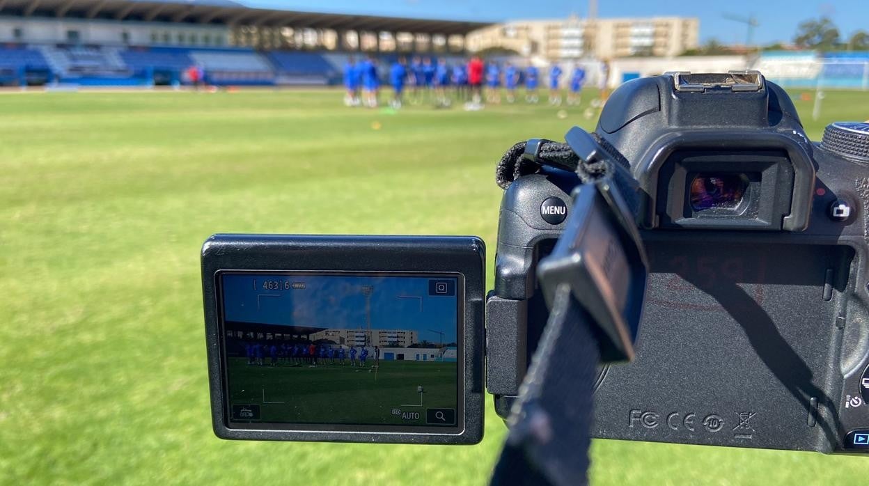 Estadio Álvarez Claro, la casa de la UD Melilla, club de Segunda RFEF que aspira al ascenso a Primera