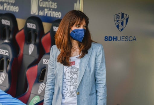 Azucena Garanto, directora deportiva de la sección femenina del club