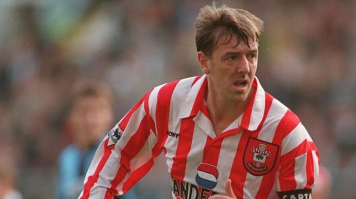 Le Tissier, durante un partido con el Southampton