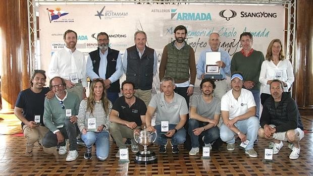 Víctor Pérez y Enric Noguera, ganadores del Campeonato Ibérico de Snipe