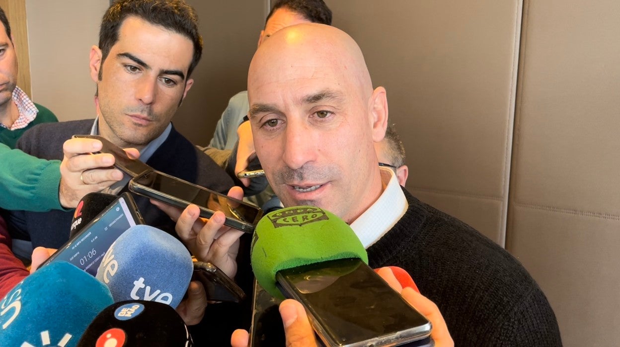 Luis Rubiales, presidente de la Real Federación Española de Fútbol