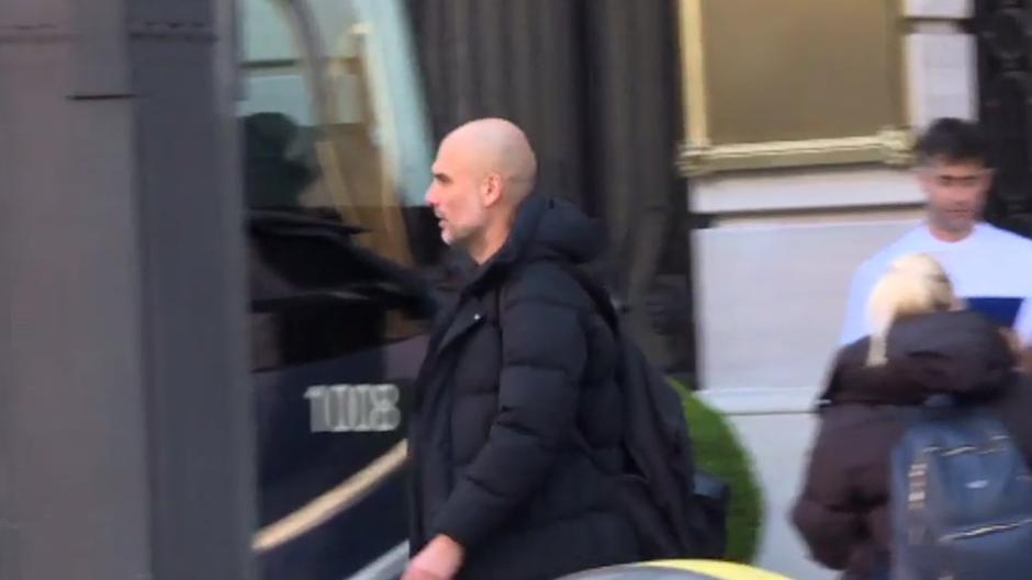 El Manchester City abandona Madrid con abucheos a Guardiola