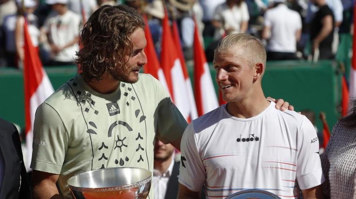 Tsitsipas acaba con el sueño de Davidovich en Montecarlo