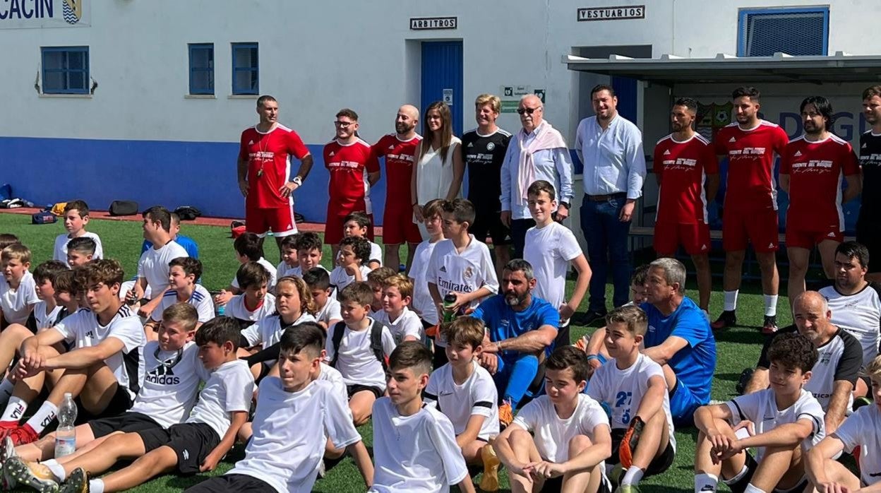 Vicente del Bosque estuvo presente en Guadalcacín.