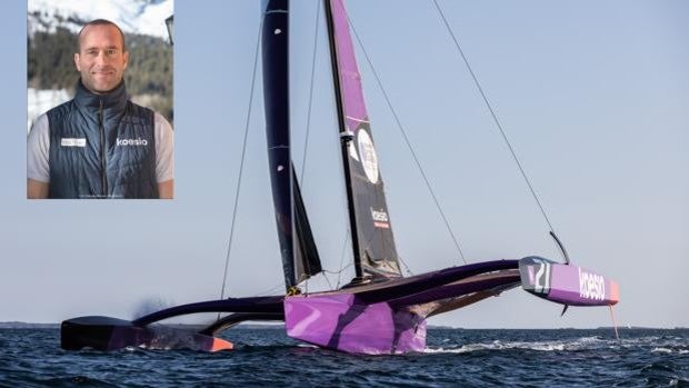 Pablo Santurde se sube al trimarán Ocean Fifty «Koesio»