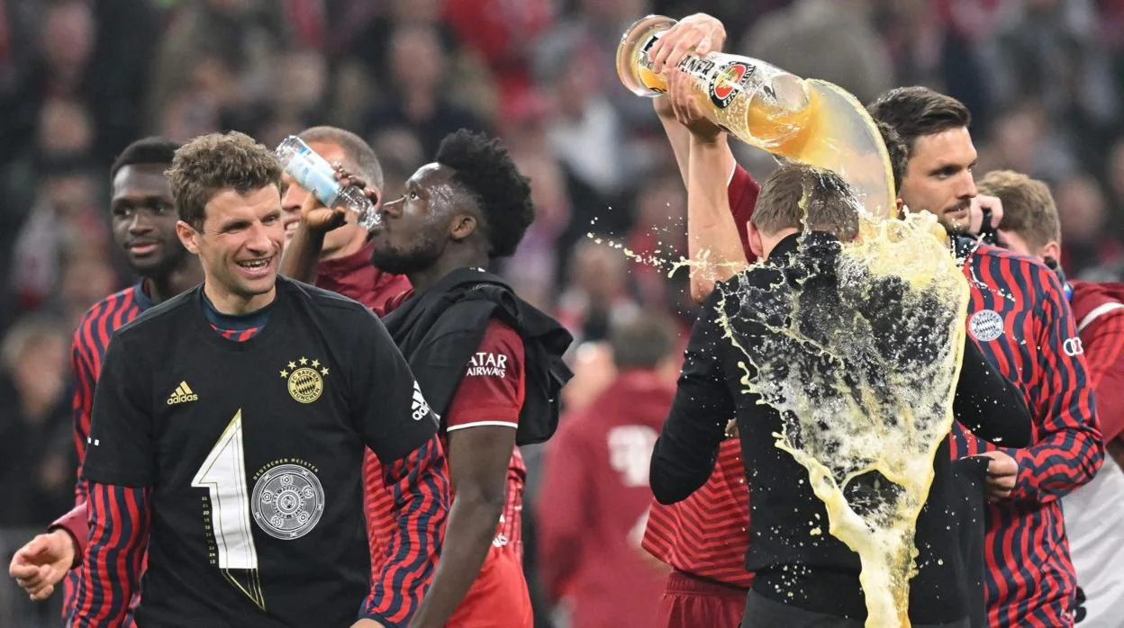 La décima del Bayern, un campeón aburrido de cerveza