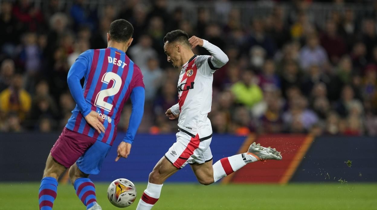 Dest fue protagonista en el gol que anotó el Rayo este domingo