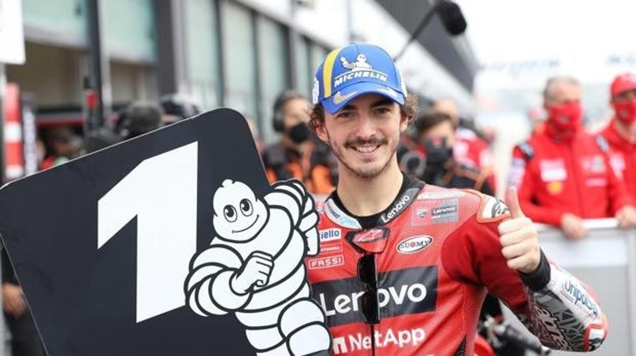 El piloto italiano 'Pecco' Bagnaia fue el más rápido.