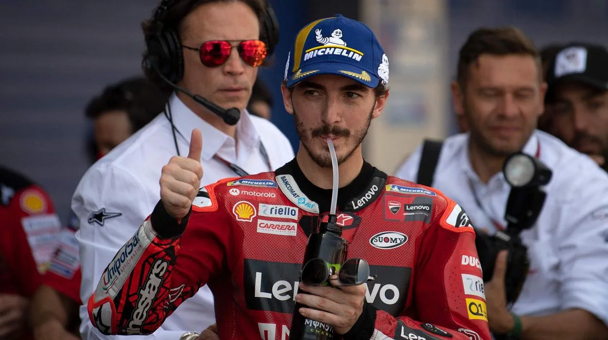 El piloto italiano se mostró satisfecho de su rendimiento en Jerez.