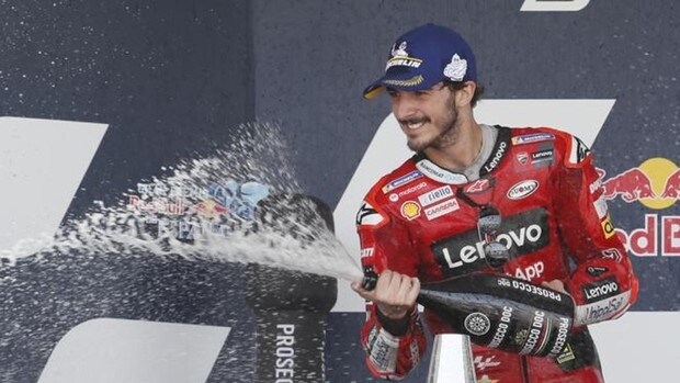 Bagnaia tras ganar en Jerez: «Siento alivio»