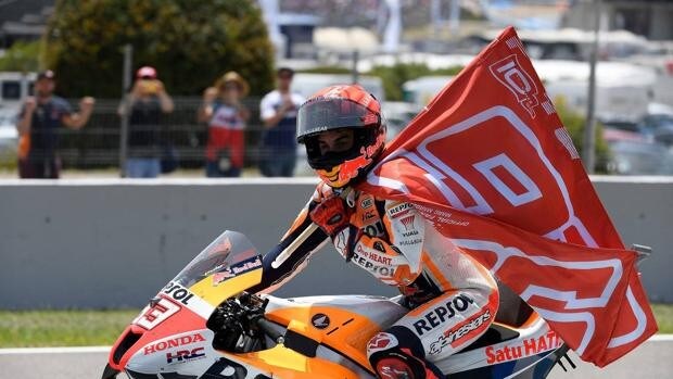 Marc Márquez vuelve: «La afición de Jerez me ha levantado para conseguir la cuarta posición»