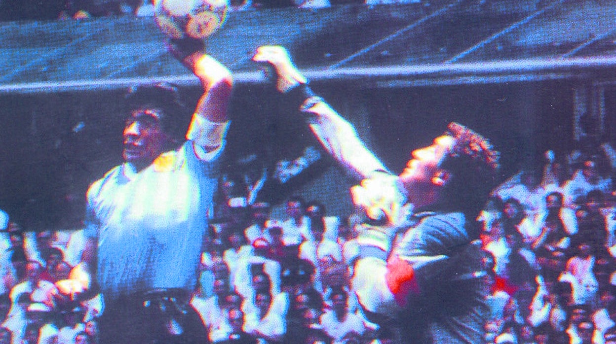 Maradona, ante Inglaterra