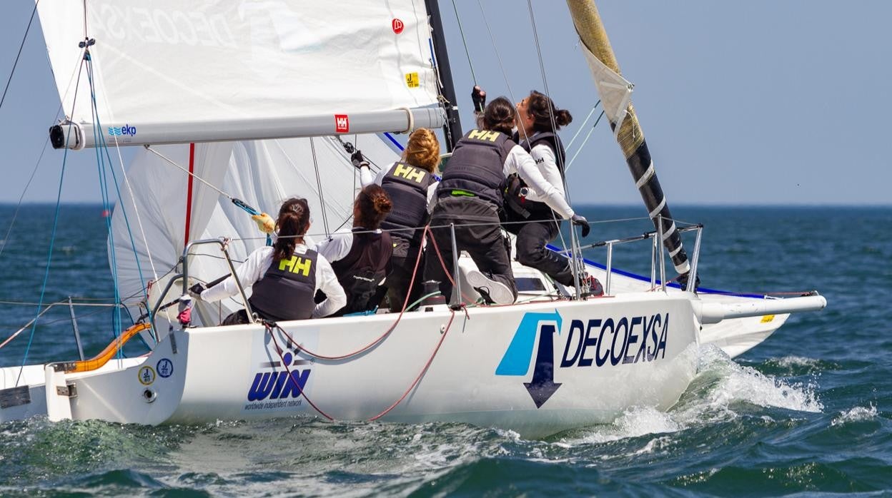 El «Decoexsa» ganó en el Abra la tercera edición de la EKP International Women’s Sailing Cup