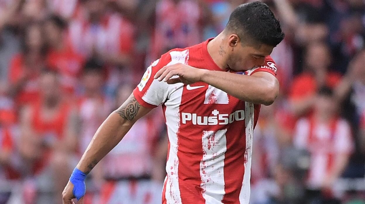 El Atlético hace llorar a Luis Suárez