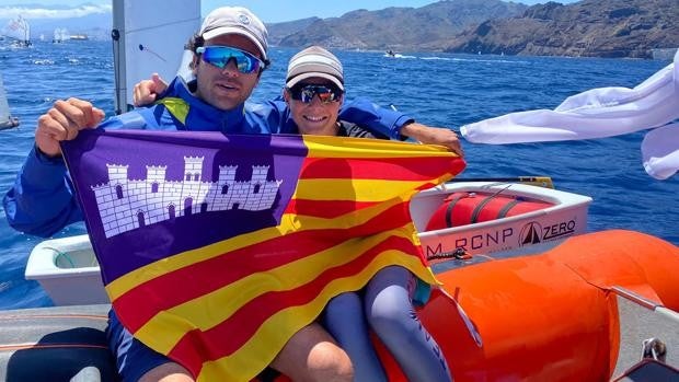 Tim Lubat, campeón de la Copa de España de Optimist