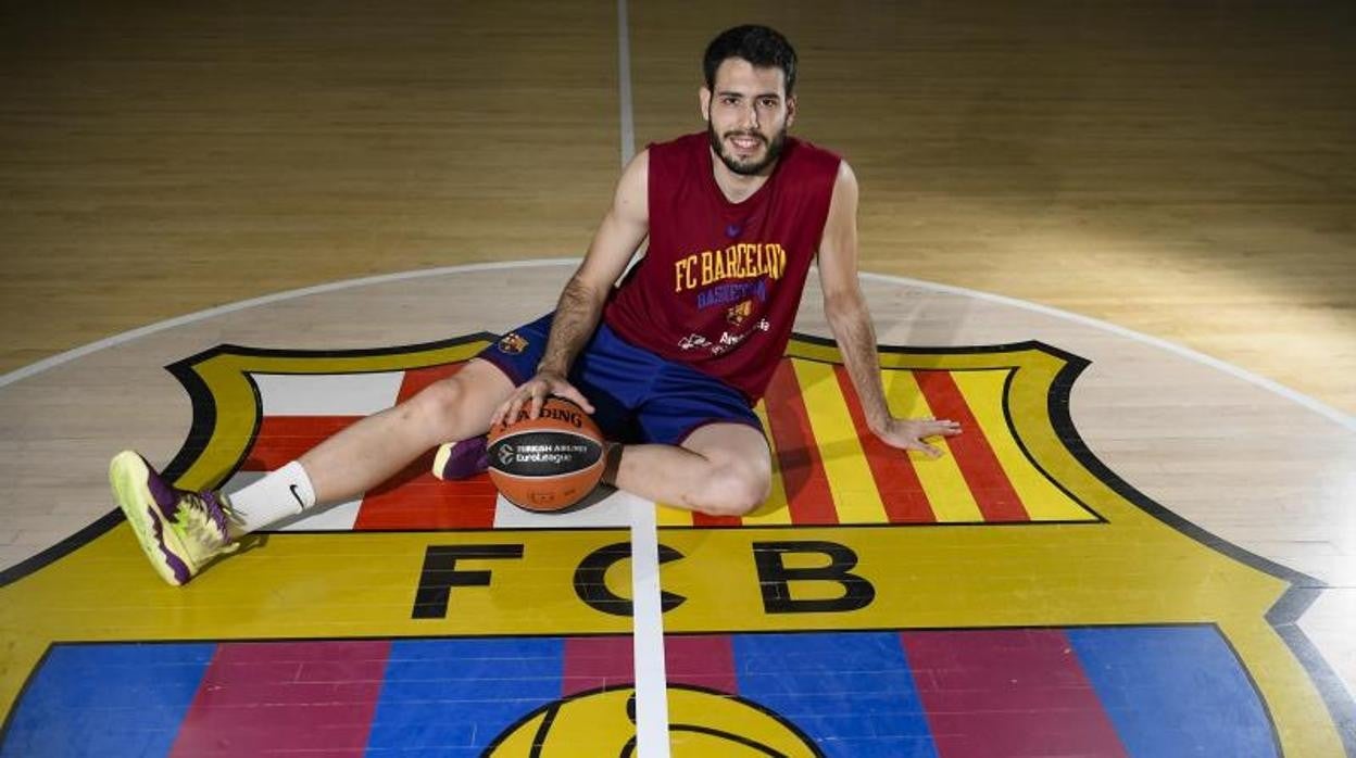 Alex Abrines posa para ABC antes de viajar a Belgrado