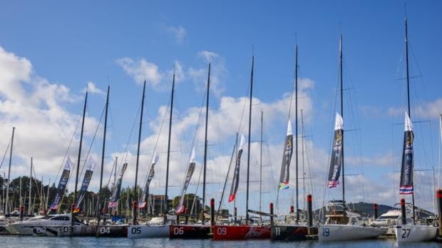 Ensayo general de las 52 Super Series en las Rías Baixas