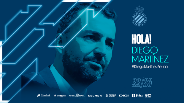 Diego Martínez, nuevo entrenador del Espanyol