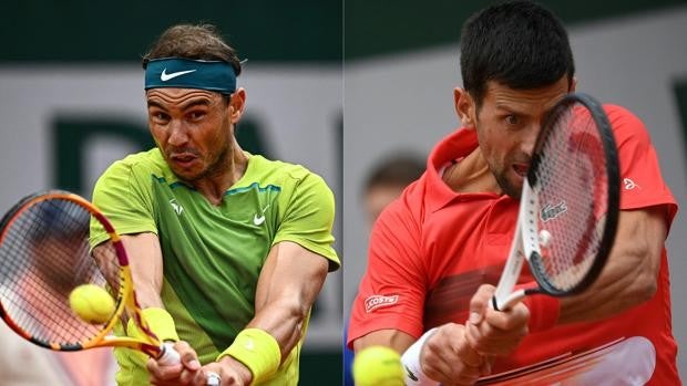 Dónde ver el Nadal - Djokovic de Roland Garros 2022 en televisión y online y horario del partido de hoy