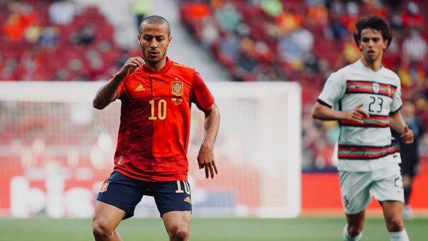 Thiago abandona la concentración de España