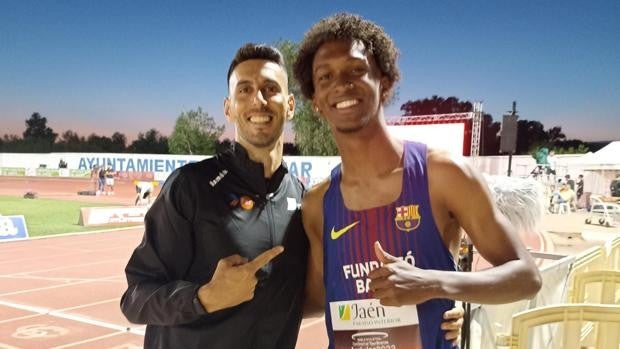 Jordan Díaz mejora su récord de España de triple salto: 17,30