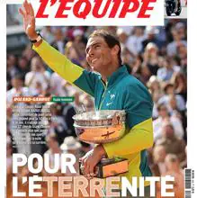El mundo se rinde a Rafa Nadal: así recogen las portadas de la prensa internacional su victoria en Roland Garros