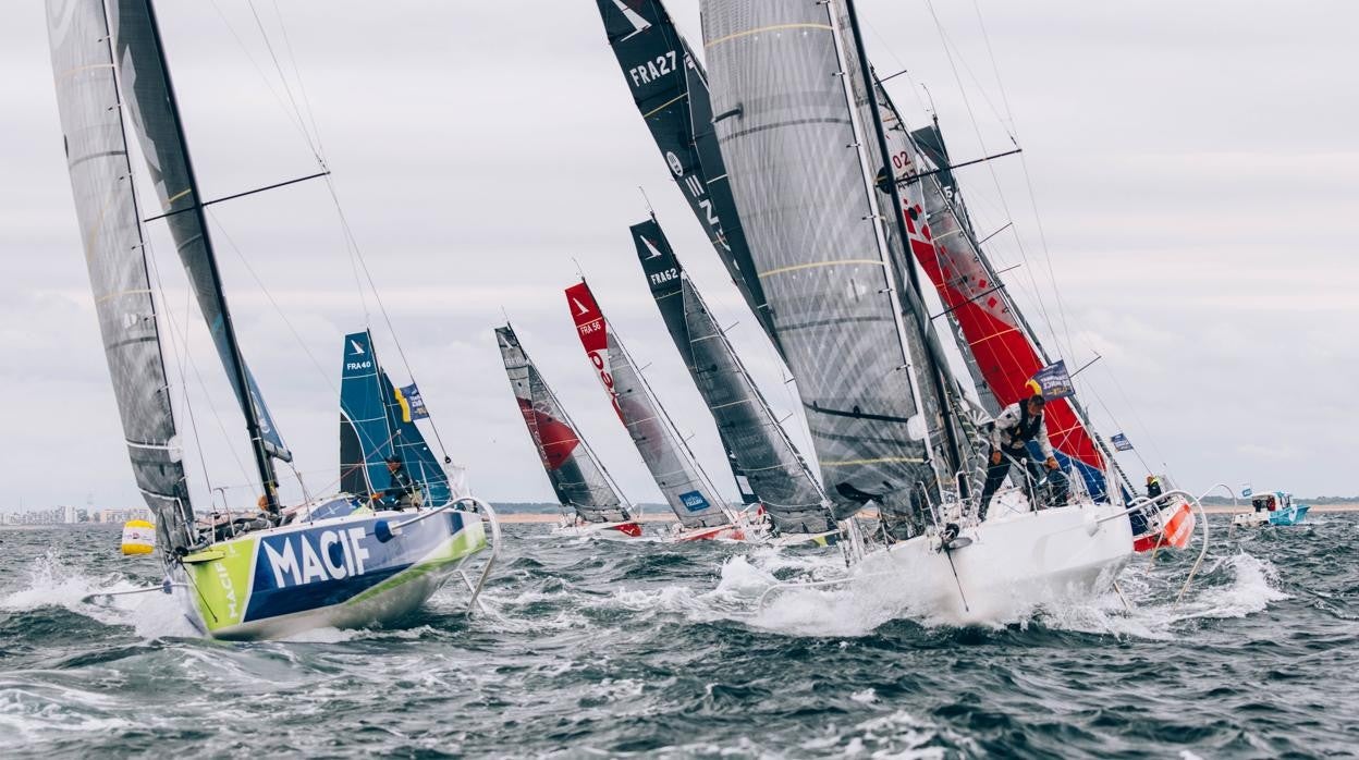 «Mutuelle Bleue» lidera la flota de la Sardindha Cup en el Golfo de Vizcaya