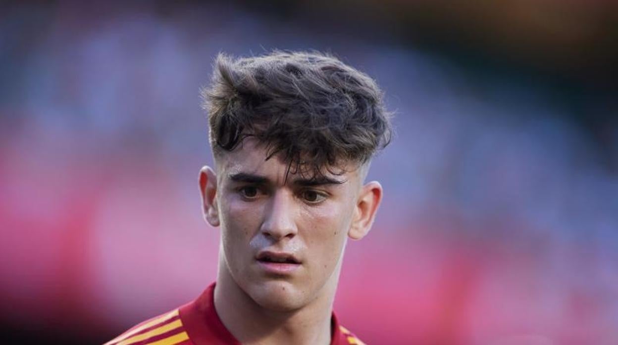 Gavi es un fijo de la selección de Luis Enrique