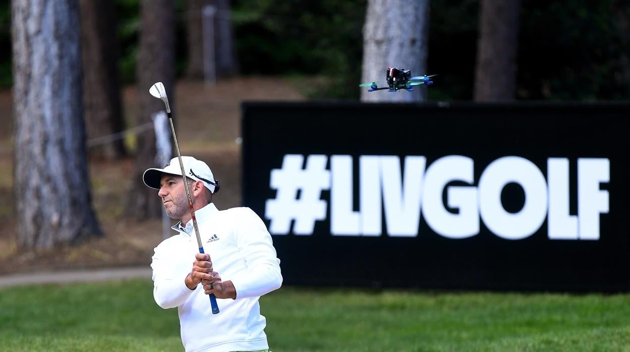 Sergio García, en el LIV Golf de Londres