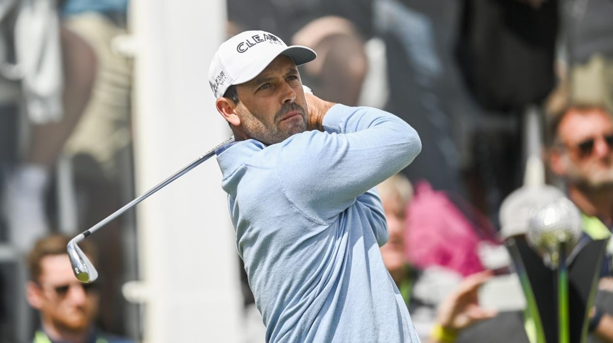 Charl Schwartzel, durante el torneo