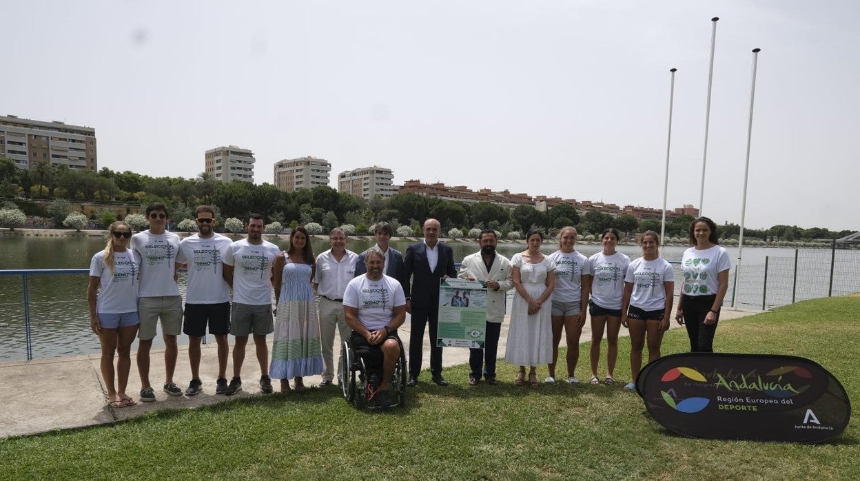 La presentación del Plan Estratégico del Remo Andaluz y el Campeonato de España de remo olímpico ha tenido lugar en el CEAR de la Cartuja