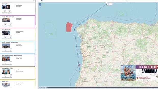 La flota de la Sardinha Cup zarpó de Figueira da Foz rumbo Saint-Hilare-de-Riez