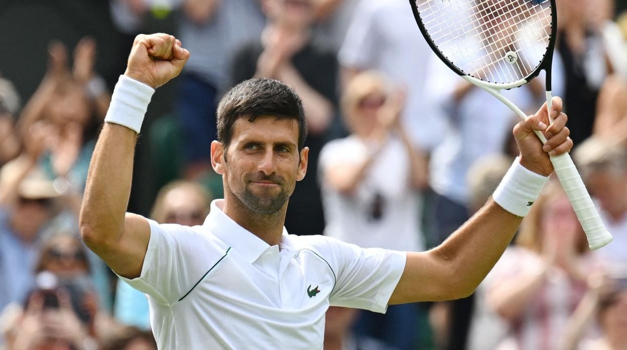 Djokovic, en Wimbledon