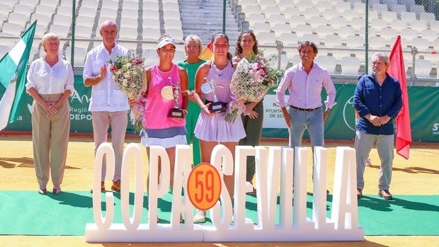 María José Luque, primera ganadora de la Copa Sevilla femenina