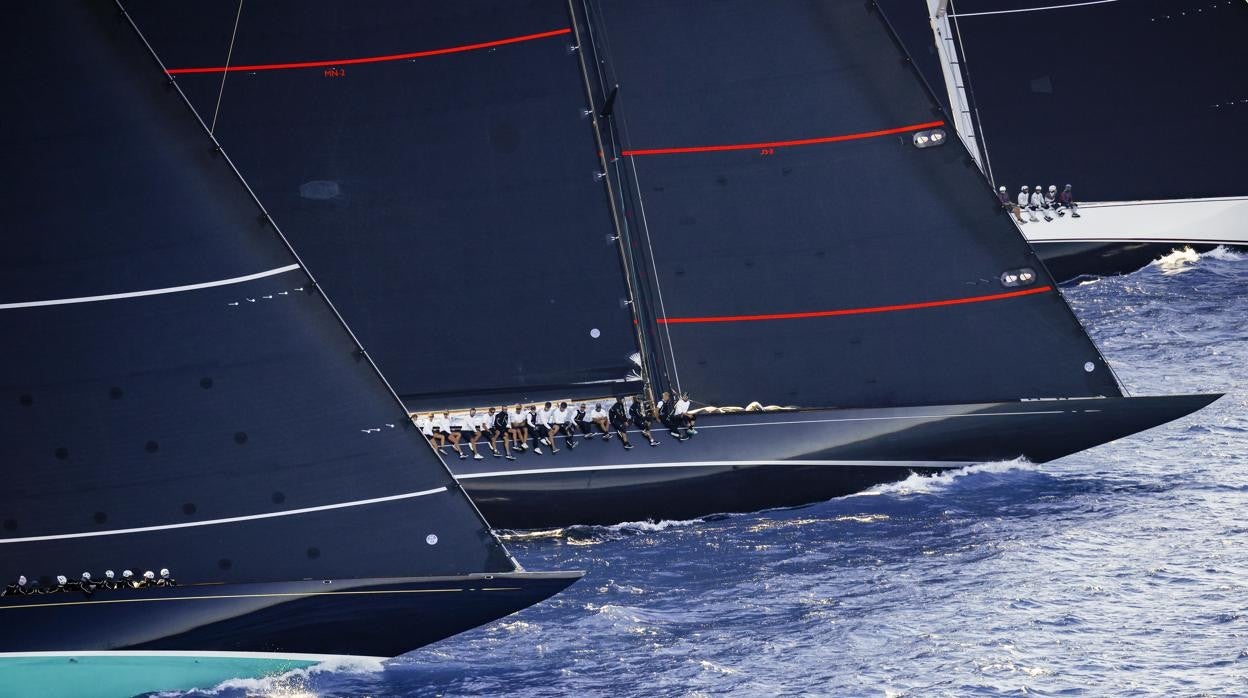 «Highland Fling XI», «Vesper», «Svea», «Shamanna», «Capricorno» y «H20», ganadores de la Maxi Rolex Cup