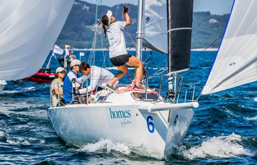 El campo de regata de Islas Cíes es el preferente en el Campeonato de España de la Clase J80