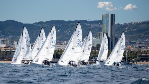 «Can Marlés» se impuso en el primer acto de las Barcelona Winter Series de J70