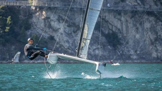 Juan Luis Páez, campeón de España de Catamarán Clase A