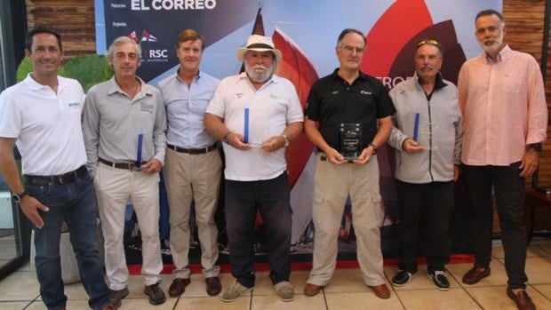 «Maitena», «Kribi», «Ramper» y «Obelix», ganadores del Trofeo El Correo