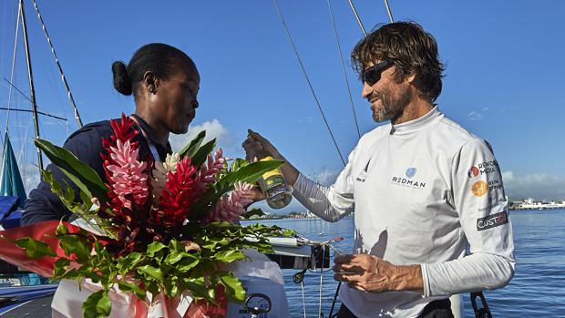 Antoine Carpentier finalizó en quinta posición de la Class40 en la 12ª Route du Rhum