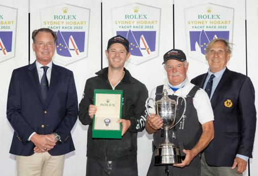 Victoria del «Comanche» en la Rolex Sydney Hobart con Pablo Arrarte y “Ñeti” Cuervas-Mons a bordo