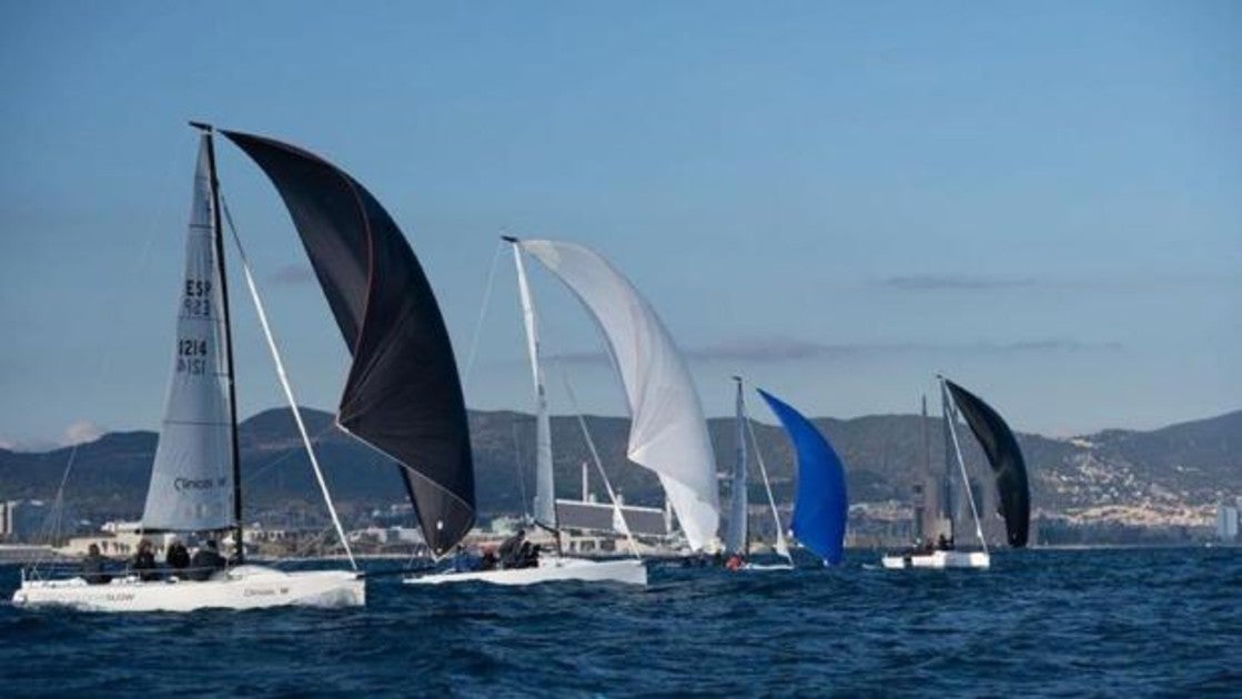 «Tenaz», «Noticia» y «Clínicas W», podio del penúltimo evento de las Barcelona Winter Series de J70